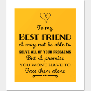 best friend Posters and Art